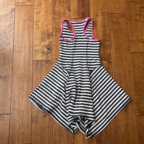 Kate Mack Strips Asymmetrical Sleeveless Dress - Picture 5 of 12